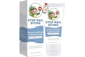 URNUOS Nail Biting Treatment for Kids, Nail Biting Prevention, No Bite Cream for Gentle Care & Stop Thumb Sucking, Safe and Natural Plant Bitter Formula (big)