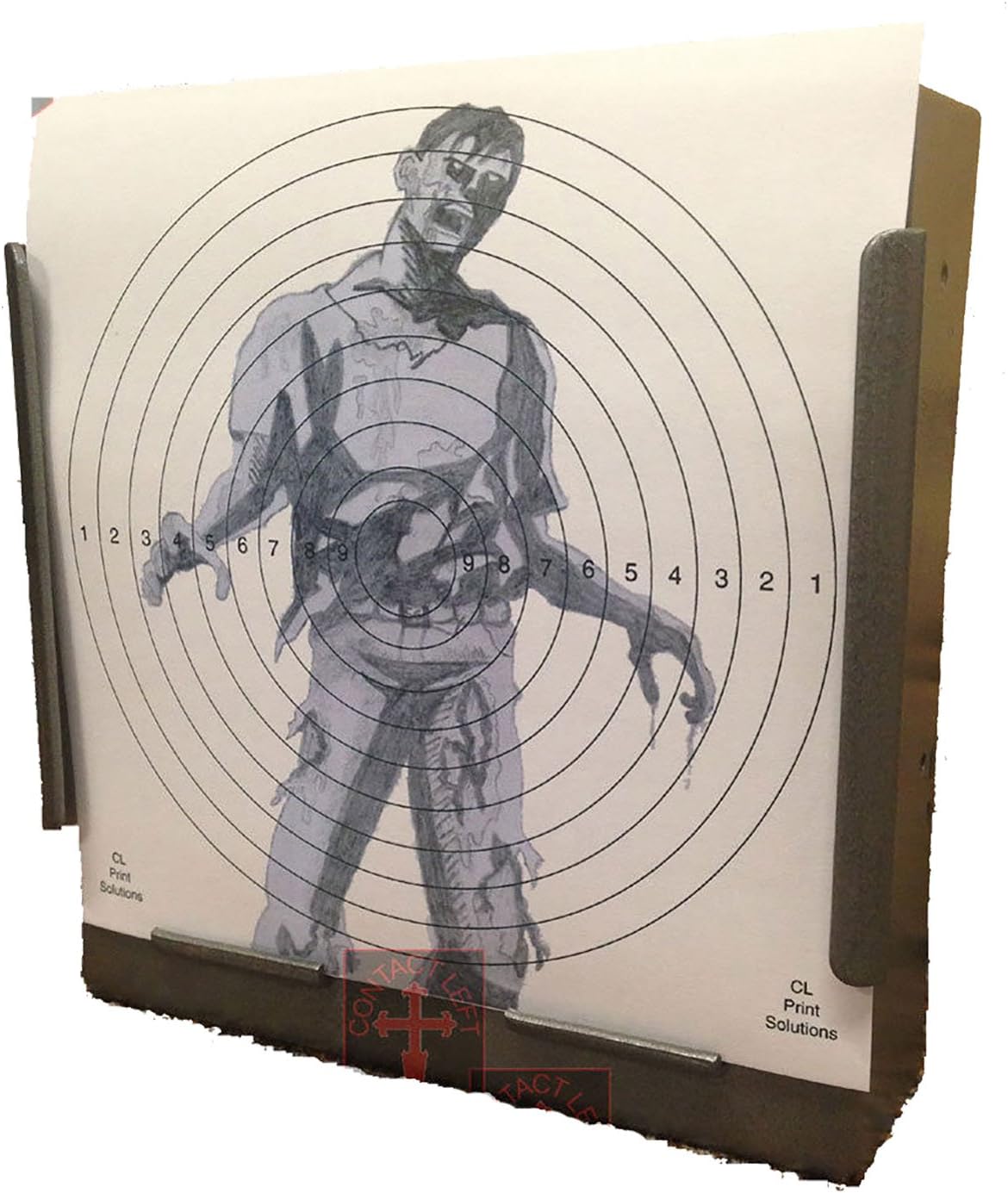 100 x 17cm SG Zombie Paper Targets Air Rifle Pistol (100gsm Amazon.co