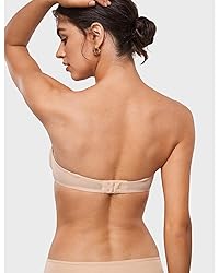 INLYRIC Women's Sheer Strapless Bras Mesh Sexy