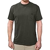 BRUNT Short-Sleeve Pocket T-Shirt - Comfortable Mid-Weight Build - Drop Shoulder Seam - Utility Pocket