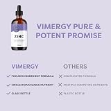 Vimergy Organic Liquid Zinc 115ml - 57 Servings, Alcohol Free, Vegan view 5