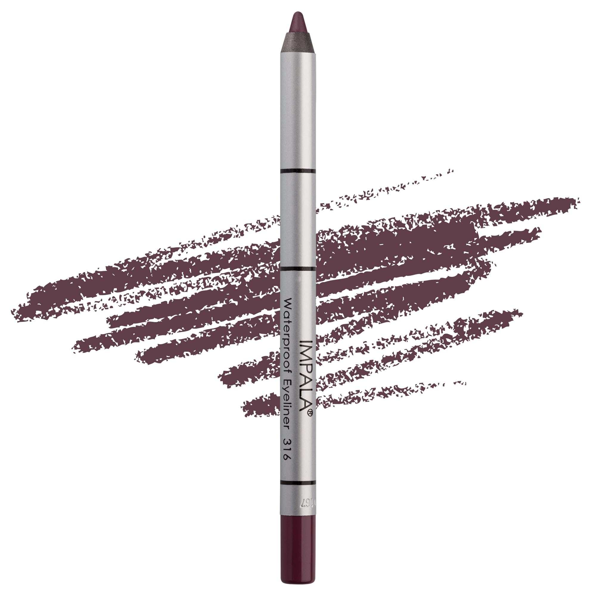 IMPALA | Creamy Waterproof Purple Eyeliner Pencil 316 | Defined Contour or Smokey Effect | Dense and Creamy Texture, Easy to Apply | Bright, Long-Lasting, and Water-Resistant Color — image 1