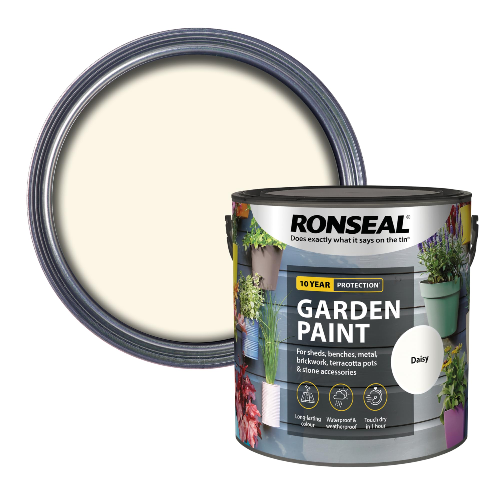 RONSEAL RSLGPD25L GPD25L Garden Paint Daisy 2.5 Litre