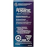 Rogaine Women's Hair Loss & Thinning Treatment, 5% Minoxidil Foam, 2 Month Supply 1x60g