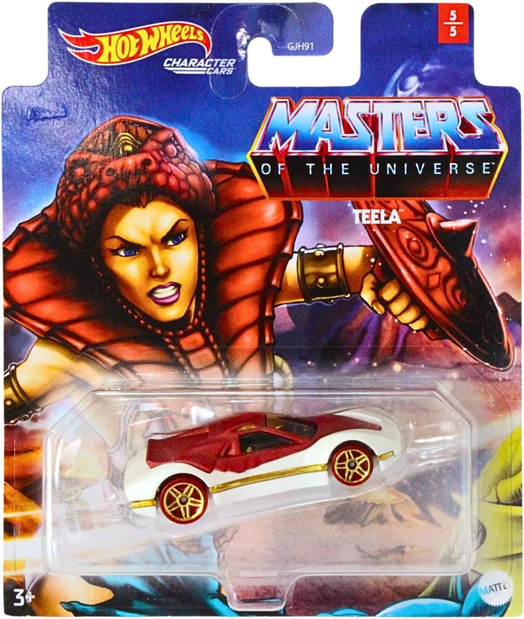 Character Cars Hot Wheels Masters of The Universe Die-cast 1:64 Scale Vehicle Car - Teela 5/5