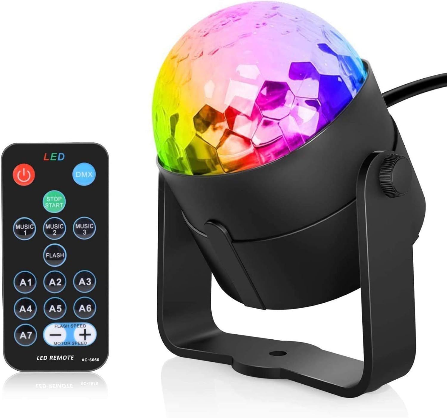 Disco Ball Light, Disco Ball Disco Party Lights Strobe Light Rotating