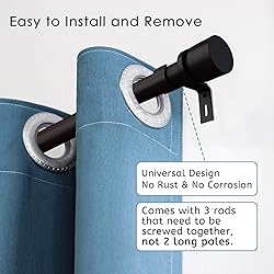 Byondeth Curtain Rods for Windows 16 to 48 or 60
