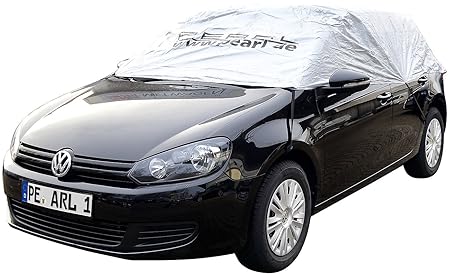 PEARL PKW Halbgarage: Auto-Halbgarage für Mittelklasse Kombi, 380 x 138 x 40 cm (Auto-Halbgaragen Winter)