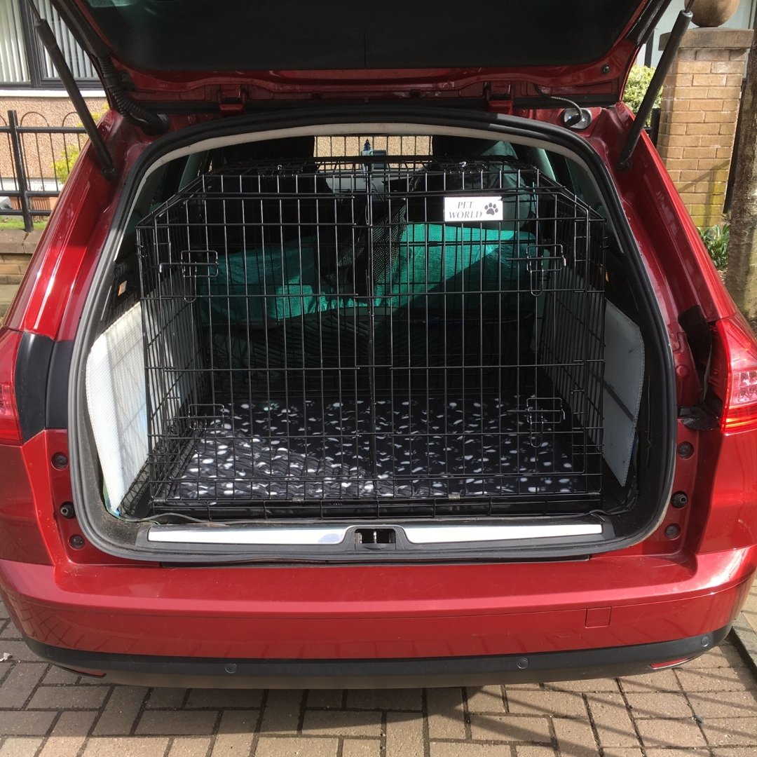 audi q3 dog cage