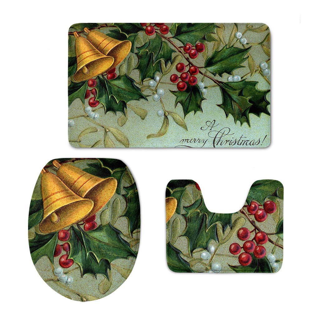 Best 5 piece toilet seat cover and tank and rug set