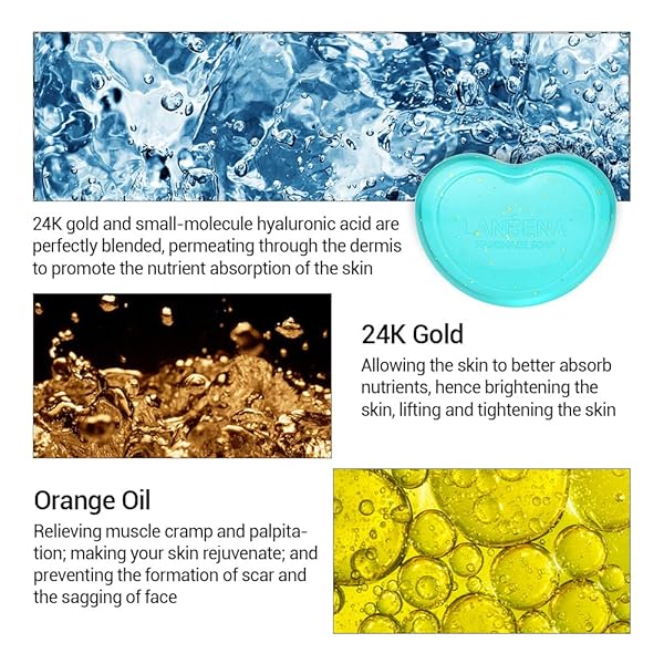 LANBENA BLUE SOAP1 MOISTURISING SOAP ENHANCES SKIN ELASTICITY, MAKES YOUR SKIN MORE