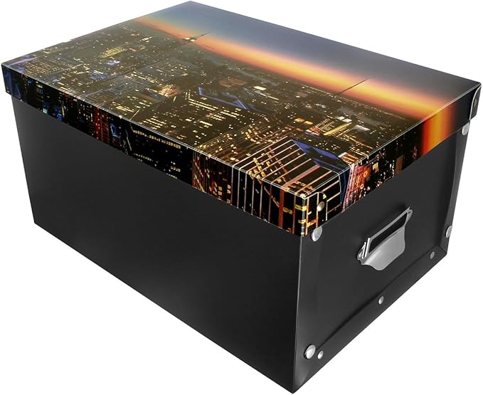 New York Foldable storage box Deco New York Sunrise Empire State