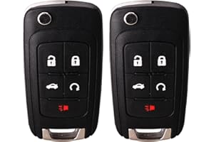 TG Auto Keyless Key Fob Remote Control Replacement for 2017 2018 2019 2020 Buick Allure Encore Lacrosse Chevrolet Camaro Impa