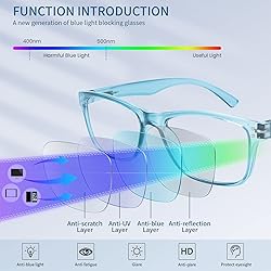 Fetrrc Reading Glasses Blue Light