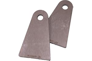 RuffStuff Specialties Shock Tabs Large - R1103 - Flat Mount - Pair - Weld On