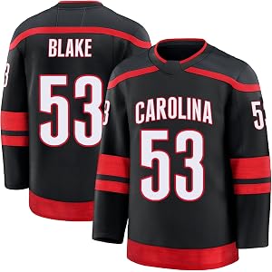 Mens/Women/Youth Hockey Jersey Carolina Stitched for Sports Fan No Brand/Logos