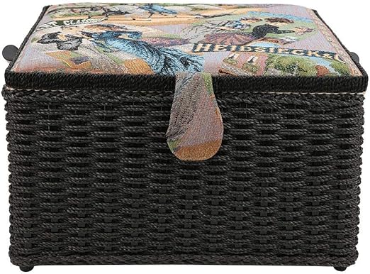 Canasta de costura estilo europeo Hogar Canasta de costura interna de