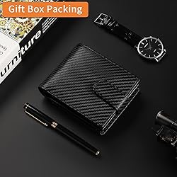 GOIACII Mens Wallet Large Capacity Genuine Leather