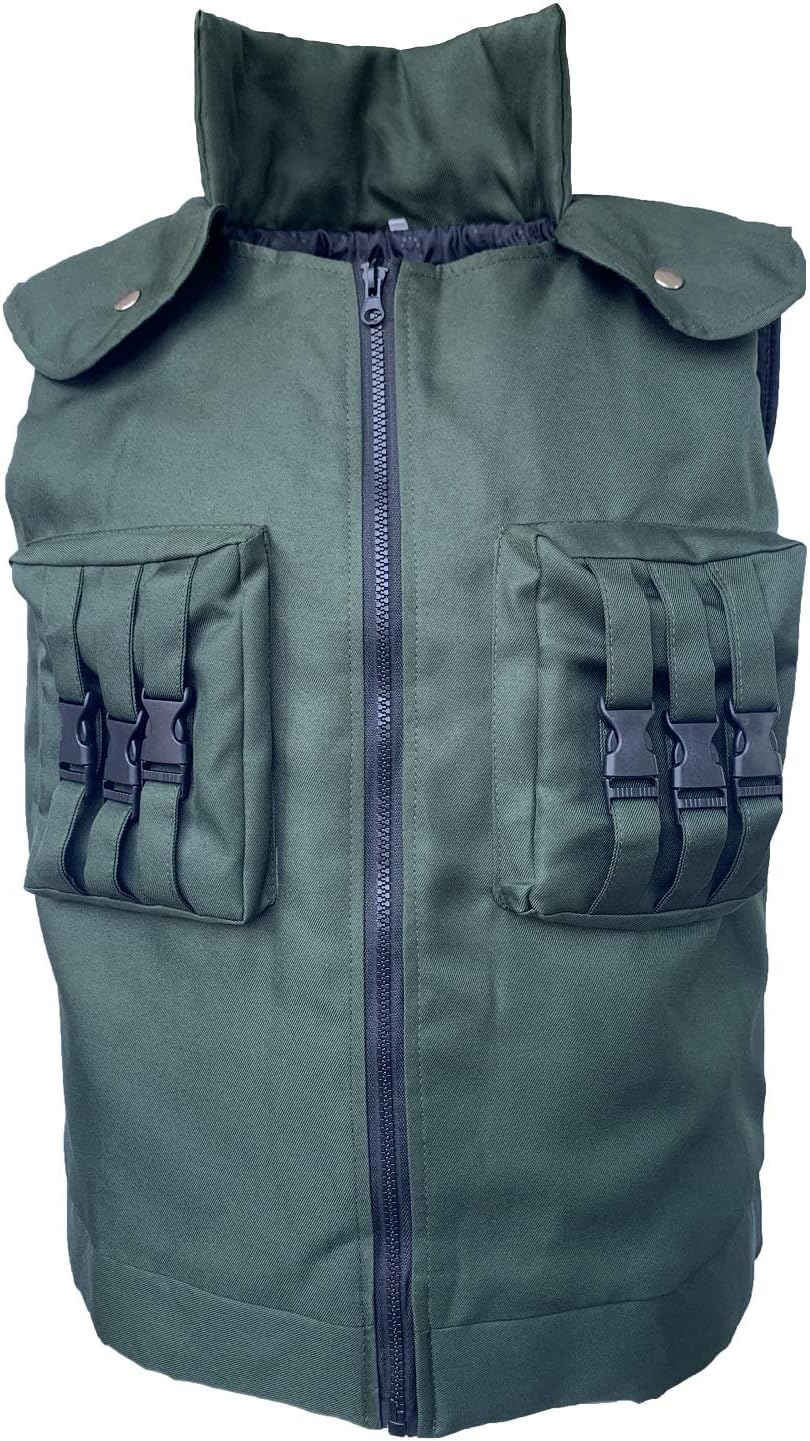 Xfang Men's Cosplay Costume High Density Cotton Vest