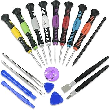 Hobbytech Kit D Outils Reparation Pour Iphone 8 Tournevis De Precision Cruciforme Torx Etoile Plat Ventouse Et Ustensile Compatible Iphone Se 6 7 8 10 Xr Xs Amazon Fr High Tech