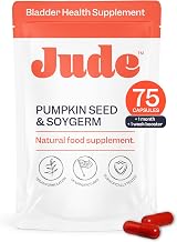 Jude Bladder Health Supplement Women | Pumpkin Seed & Soy Germ 75 Caps