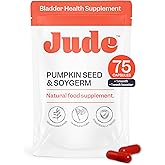 Jude Bladder Control Supplements for Women | Overactive Bladder Support Pills to Reduce Leakage and Incontinence | Day and Night Tablets with Go Less for Frequent Urination, Nocturia, OAB | 75 Count