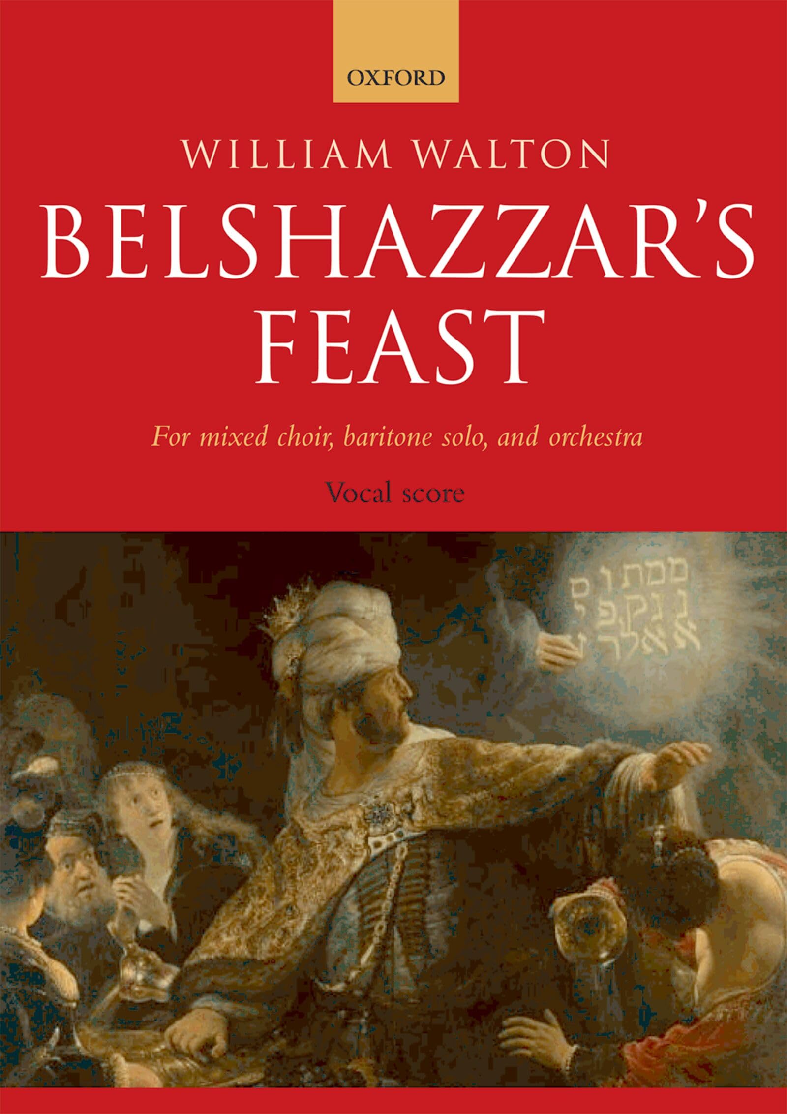 Belshazzar's Feast: Vocal score