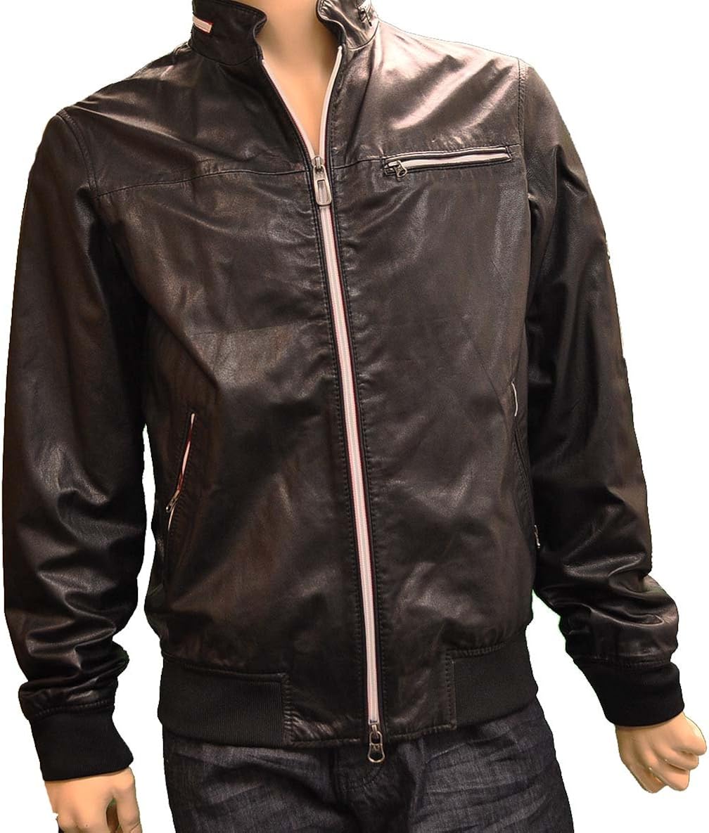 armani jeans black jacket