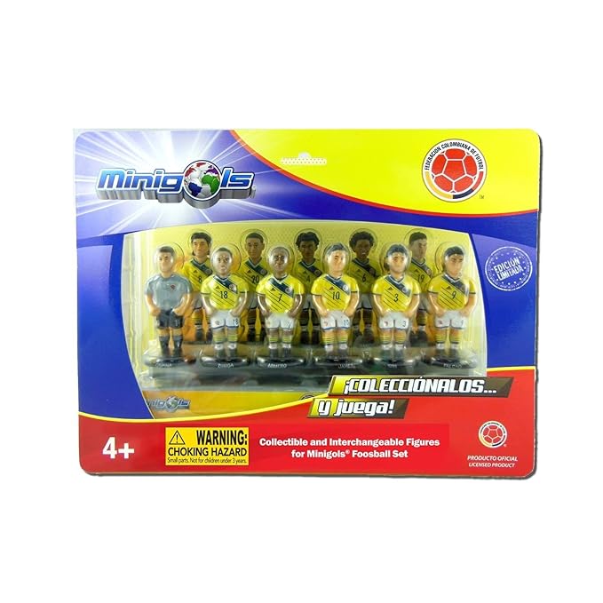 Figuras de equipo para futbolín Minigols - 5COL-2014-2: Amazon.es ...