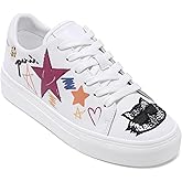 Karl Lagerfeld Womens Cate Ikonic Lace-up Sneaker