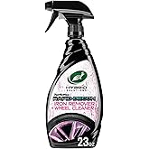 Turtle Wax 53759 Hybrid Solutions All Wheel Cleaner and Iron Remover, Rapid Removal of Surface Contaminants, Brake Dust and Rust, Safe for All Vehicle Paint, Low Odor Formula, 23 Oz. (Pack of 1)