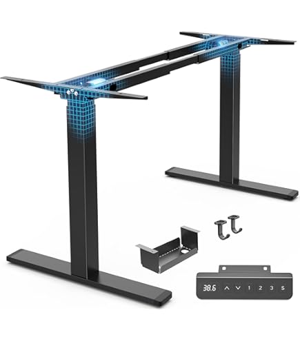 Amazon.com: UNICOO Electric Stand Up Desk Frame - Dual Motor, 3