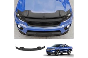Kingna Hood Protector Compatible with 2015-2022 Chevrolet Colorado Hood Shield TPE Hood Deflector Hood Guard for 2021 Chevy Colorado Accessories
