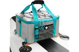 MoiShow Paddle Board Cooler, Paddleboard Cooler Deck Bag with Detachable Bottle Opener, Paddle Board Accessories, Sup Cooler Bag for Beach, Camping, Kayaking, Travel