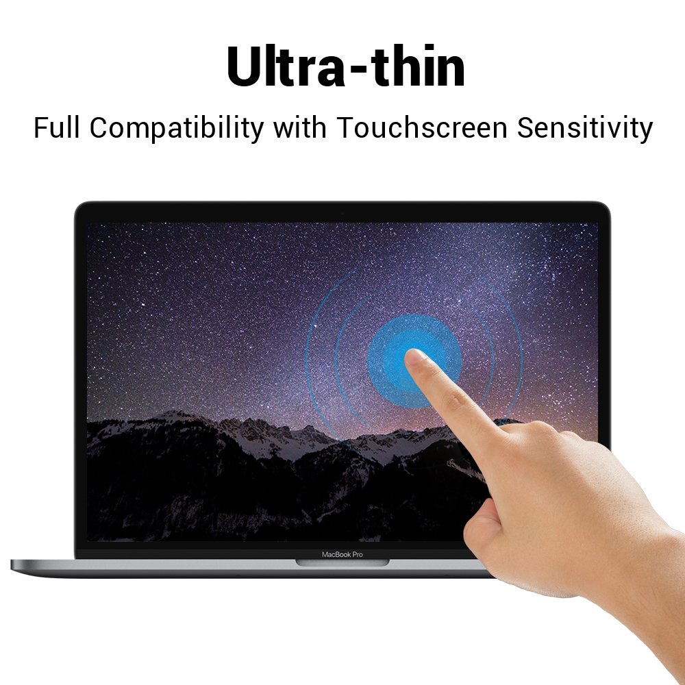 Tembin High Definition Scratch Proof Laptop Screen Portector for MacBook Pro 13.3\