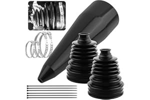AOKDOM CV Boot Repair Kit,Water&Dust Resistant CV Axle Boot Repair Kit with CVs Boots Clamps & Expander Tool,Professional CVs Joint Boots Kits for Calibers 3.56",2.96",2.46"