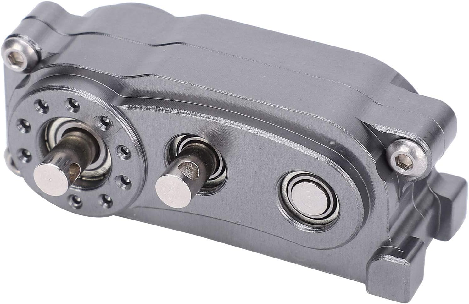 RC Transfer Case, 313mm Wheelbase Metal Chassis Frame Gearbox Transfer