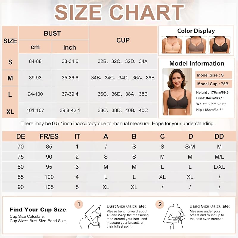 Soutien feminino sem aro com almofadamento e redução de soutiens push-up Soutiens básicos sensuais e sem costura Soutiens confortáveis para dormir, preto, XL