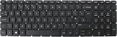 Gintai UK Keyboard for HP Pavilion 15-ac113na 15-ac114na 15-ac115na Black No