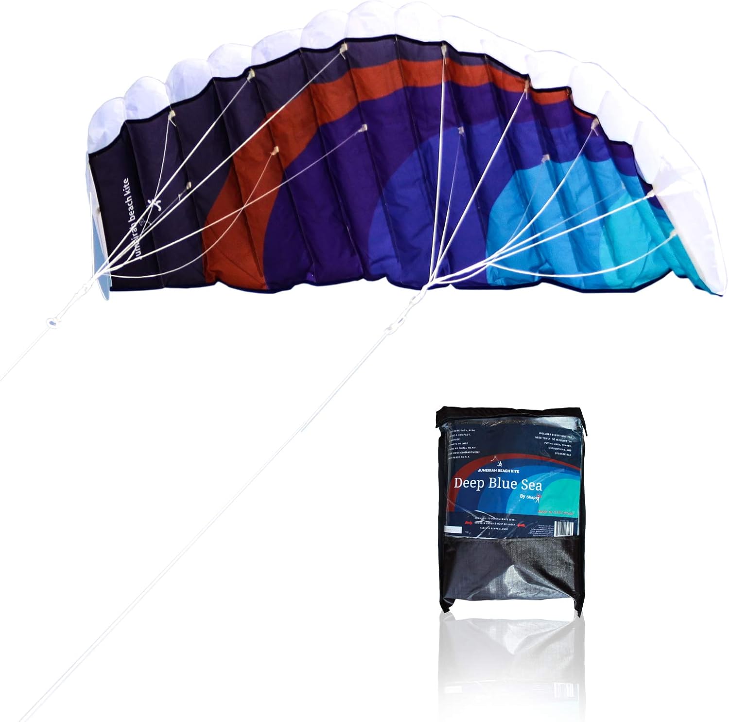 Paraglider Parafoil DualLine Kite Outdoor Flying 1.4m Beginnerto