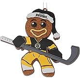 FOCO Boston Bruins Gingerbread Man Holiday Ornament