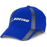 Boeing - Carbon Fiber Print Signature Fitted Hat, OSFM