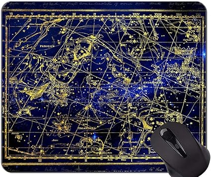 Amazon マウスパッド滑り止め ラバーマウスパッドの星座ペルセウスアンドロメダ星座テーマ Yanteng マウスパッド 通販