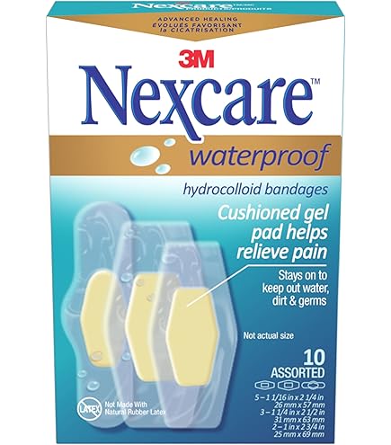 Nexcare™ Advanced Healing Hydrocolloid Pad AHD-04-CA, Waterproof