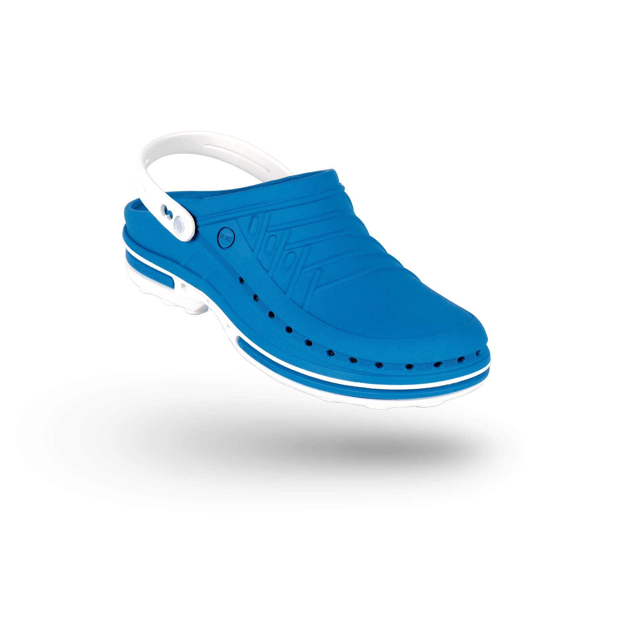 WOCK Clog w/Strap and Steri-tech Insole, Theatre Clogs w/Lemon Scent, Sterelized Surgical Clogs for Men and Women, Ideal for Operating Rooms