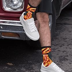 Jinjinkiang I Love Bacon Fried Bacon Slices Unisex