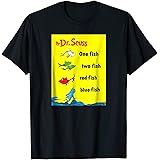 one fish two fish red fish blue fish t shirt