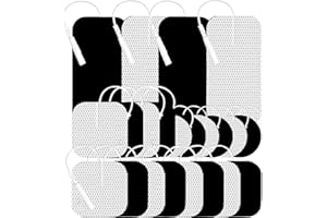 GROZAV TENS Unit Replacement Pads 22Pcs TENS Unit Pads for Multiple Pain Relief TENS Pads Replacement Electrode Pads Compatible with TENS 7000, AUVON, NURSAL, Etekcity, Nicwell Care, HealthmateForever TENS