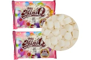 GENERIC Sweet Rice Cakes Mini Mochi, 10.6 oz Pack of 2 – Soft Chewy Bite-Size Rice Cakes for Frozen Yogurt Topping, Ice Cream Dessert Snack, Asian Mochi Treat