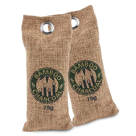 Bambú carbón bolsas iRegro absorbedor de carbón de leña olor ...